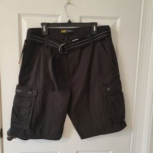 Lee Men's Black Size 34 Cargo Shorts BNWT